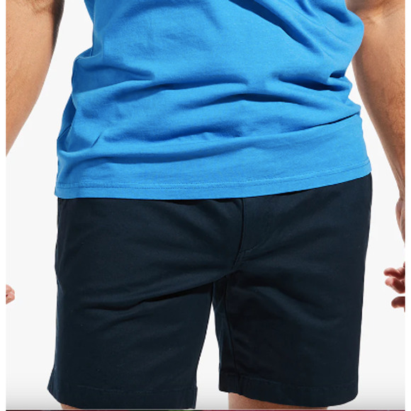 NWT Chubbies Men's The Armadas 7" Originals Stretch Twill Short Navy Blue Size S - Picture 2 of 13